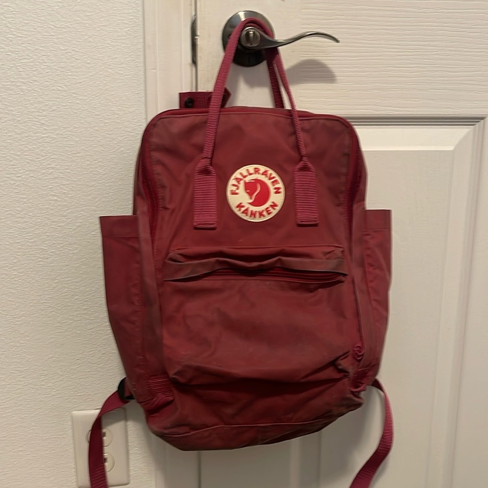 Fjallraven Kanken Maroon Backpack